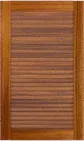 Louvered 100 Teak Cabinets