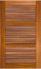 Louvered 33 33 33 Teak Cabinets