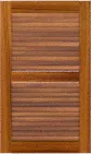 Louvered 50 50 Teak Cabinets