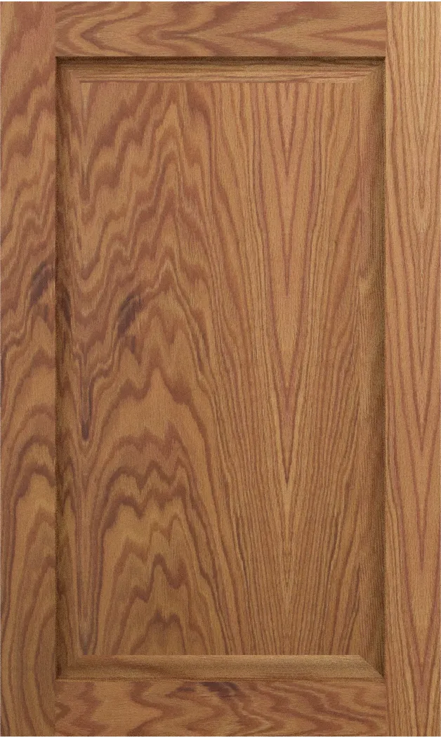 Custom White Oak Raised Panel Cabinet Doors | Estate Millwork Product Image