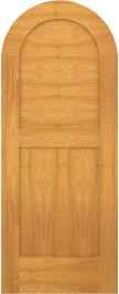 Arched  Crest  Cypress  Doors