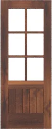 Barn Stable Walnut Doors
