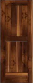 Custom Coach House Walnut Doors