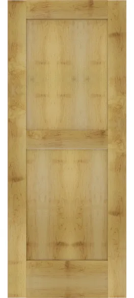 Custom Maple Flat Panel Doors | Estate Millwork Product Image