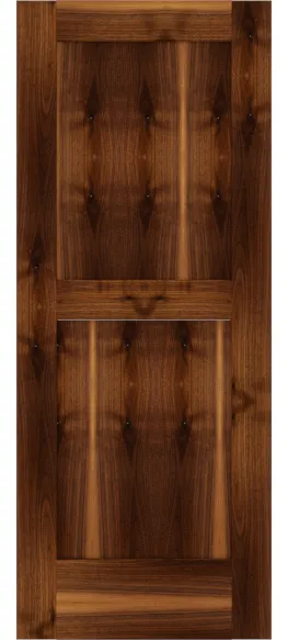 Custom Walnut Interior Doors | Estate Millwork Product Image