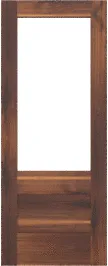 French Colonial Walnut Doors