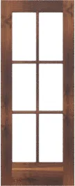 French Concorde Walnut Doors