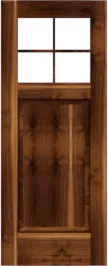 French Monarch Walnut Doors
