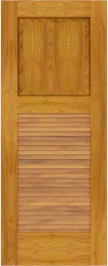 Louvered  Havana  Cypress  Doors