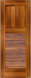 Louvered  Havana  Teak  Doors