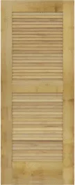 Louvered  Key  West  Maple  Doors