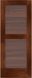 Louvered  Key  West  Sapele  Doors