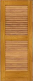 Louvered  St  John  Cypress  Doors