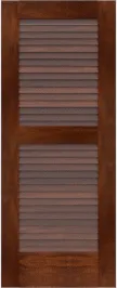 Louvered  St  John  Sapele  Doors