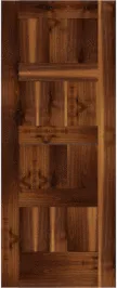 Mission Deacon Walnut Doors