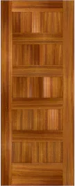 Mission  Elder  Teak  Doors