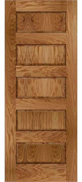 Custom White Oak Raised Panel Doors | Estate Millwork Product Image
