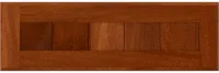 Beadboard  Bullnose  Mahogany  Drawer Front