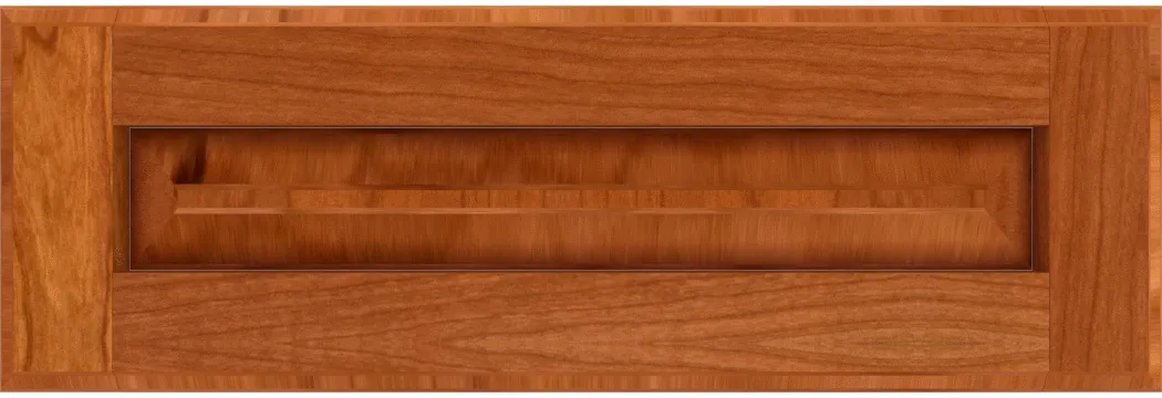 Custom Raised Panel Cherry Drawer Fronts | Estate Millwork Product Image