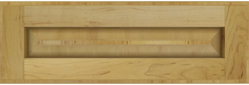 Custom Flat Panel Maple Drawer Fronts | Estate Millwork Product Image