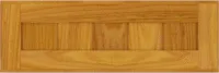 V Groove Cove Cypress Drawer Front