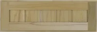 V Groove  Cove  Red  Oak  Drawer Front