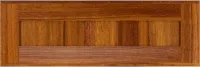 V Groove  Ogee  Teak  Drawer Front