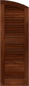 Arched  Asheville  Spanish  Cedar  Shutters