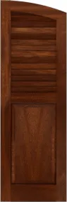 Arched  Lighthouse  Spanish  Cedar  Shutters