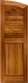 Arched  Lighthouse  Teak  Shutters