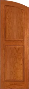 Arched  Stone  Harbor  Cherry  Shutters