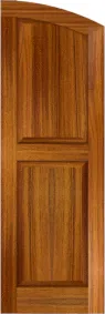 Arched  Stone  Harbor  Teak  Shutters