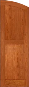 Arched  Williamsburg  Cherry  Shutters