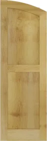 Arched  Williamsburg  Maple  Shutters