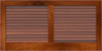 Bahama  Island  Breeze  Mahogany  Shutters
