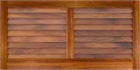 Bahama  Saint  George  Teak  Shutters
