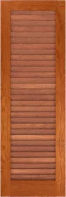 Louvered  Charleston  Cherry  Shutters