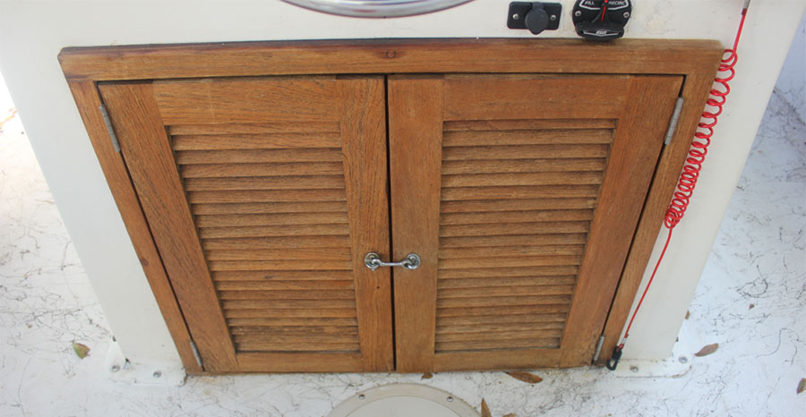 Why Teak Boat Doors?