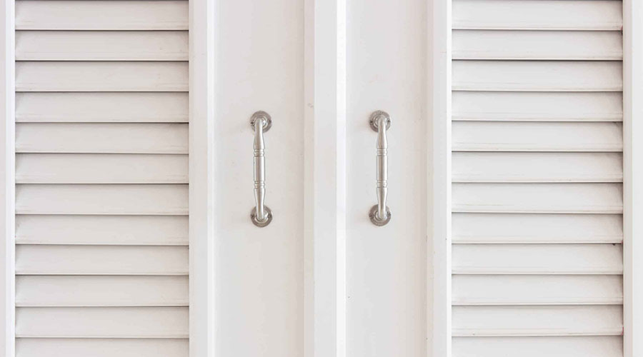 Custom Louvered Wood Doors That Are Going to Blow Your Mind